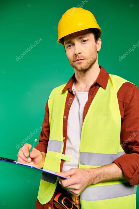 Équipe de conciergerie en inspection